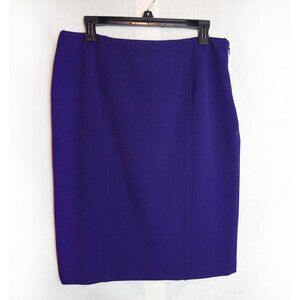 Kasper Navy Pencil Skirt, Size 10